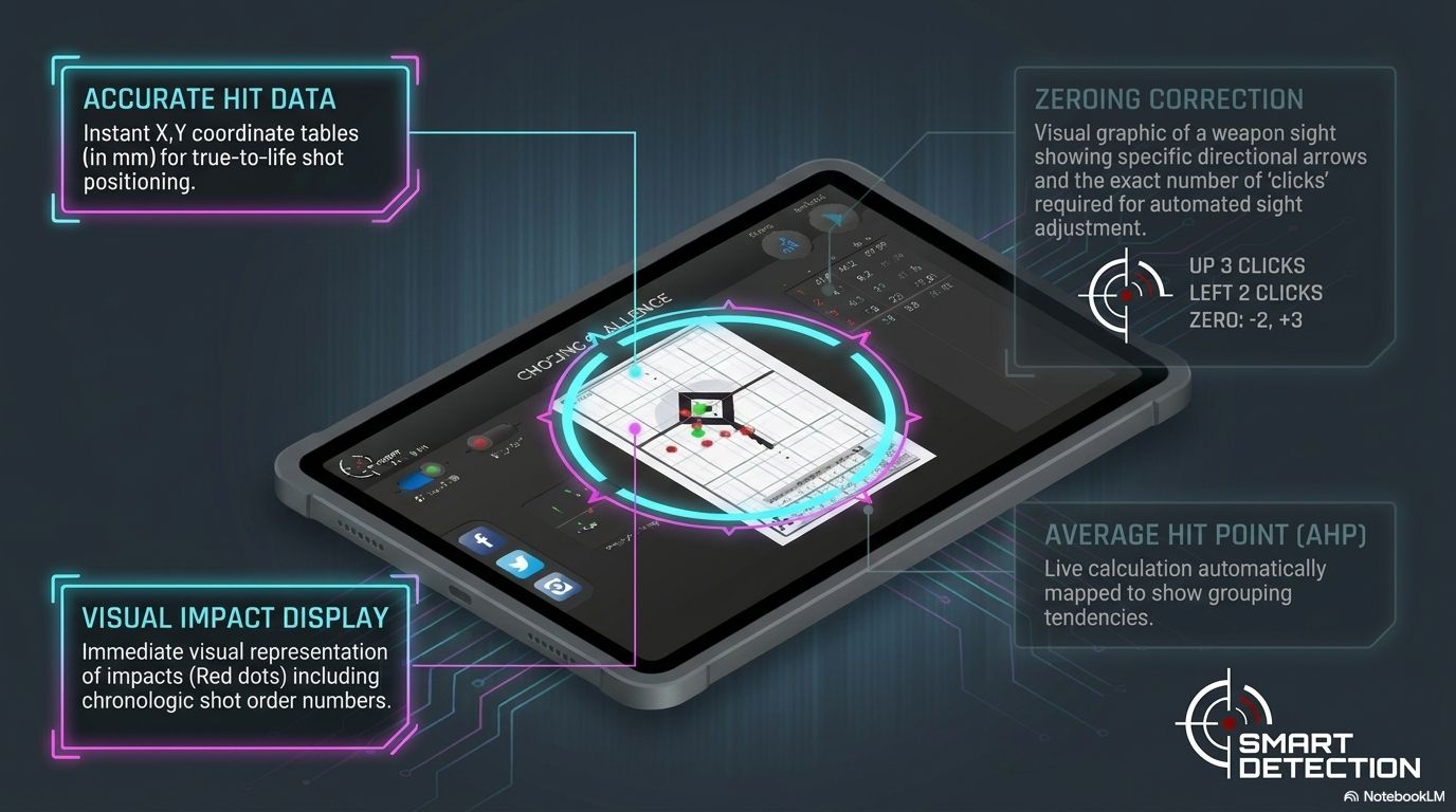 Smart Detection tablet dashboard